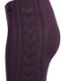 Hummel hmlSHAPING SEAMLESS MW TIGHTS - plum perfect