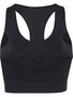 Hummel hmlTIF SEAMLESS PADDED SPORTS BRA - black