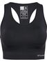 Hummel hmlTIF SEAMLESS PADDED SPORTS BRA - black