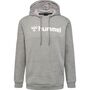 Hummel hmlMOVER COTTON HOODIE - grey melange