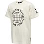 Hummel hmlGLOBAL T-SHIRT S/S - marshmallow