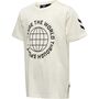 Hummel hmlGLOBAL T-SHIRT S/S - marshmallow