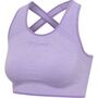 Hummel hmlMT UNA SEAMLESS SPORTS TOP - lavender melange