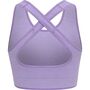 Hummel hmlMT UNA SEAMLESS SPORTS TOP - lavender melange