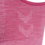Hummel hmlMT UNA SEAMLESS SPORTS TOP - azalea pink melange