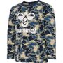 Hummel hmlSTEEN AOP T-SHIRT L/S - vetiver