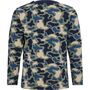 Hummel hmlSTEEN AOP T-SHIRT L/S - vetiver