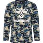 Hummel hmlSTEEN AOP T-SHIRT L/S - vetiver
