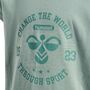 Hummel hmlMALIN T-SHIRT S/S - chinois green