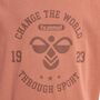 Hummel hmlMALIN T-SHIRT S/S - chutney