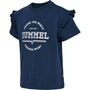 Hummel hmlVIOLET T-SHIRT S/S - dress blues