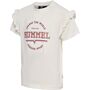 Hummel hmlVIOLET T-SHIRT S/S - marshmallow