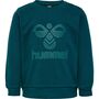 Hummel hmlFASTWO LIME SWEATSHIRT - deep teal