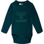 Hummel hmlFASTWO FLIPPER BODY L/S - deep teal