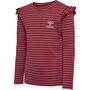 Hummel hmlMERLE T-SHIRT L/S - cordovan