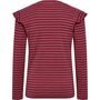 Hummel hmlMERLE T-SHIRT L/S - cordovan