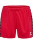 Hummel hmlAUTHENTIC PL SHORTS WOMAN - true red