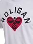 Hummel hmlROLIGAN COTTON T-SHIRT - white