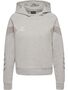 Hummel hmlTRAVEL SWEAT HOODIE WOMAN - light grey melange