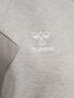 Hummel hmlTRAVEL SWEAT HOODIE WOMAN - light grey melange