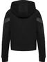 Hummel hmlTRAVEL ZIP HOODIE WOMAN - black