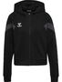 Hummel hmlTRAVEL ZIP HOODIE WOMAN - black