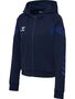 Hummel hmlTRAVEL ZIP HOODIE WOMAN - marine