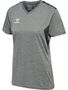 Hummel hmlAUTHENTIC PL JERSEY S/S WOMAN - grey melange