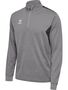 Hummel hmlAUTHENTIC HALF ZIP SWEAT - grey melange