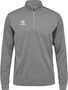 Hummel hmlAUTHENTIC HALF ZIP SWEAT - grey melange