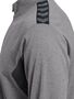 Hummel hmlAUTHENTIC HALF ZIP SWEAT - grey melange