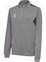 Hummel hmlAUTHENTIC HALF ZIP SWEAT KIDS - grey melange