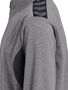 Hummel hmlAUTHENTIC HALF ZIP SWEAT KIDS - grey melange