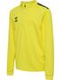 Hummel hmlAUTHENTIC HALF ZIP SWEAT KIDS - blazing yellow