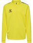 Hummel hmlAUTHENTIC HALF ZIP SWEAT KIDS - blazing yellow