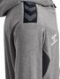 Hummel hmlAUTHENTIC PL ZIP HOODIE KIDS - grey melange