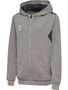 Hummel hmlAUTHENTIC PL ZIP HOODIE KIDS - grey melange