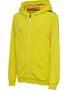 Hummel hmlAUTHENTIC PL ZIP HOODIE KIDS - blazing yellow