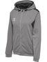 Hummel hmlAUTHENTIC PL ZIP HOODIE WOMAN - grey melange