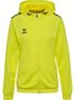 Hummel hmlAUTHENTIC PL ZIP HOODIE WOMAN - blazing yellow