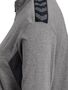 Hummel hmlAUTHENTIC PL ZIP JACKET WOMAN - grey melange
