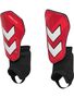 Hummel HML SHIN GUARDS HARD SHELL - pompeian red