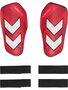 Hummel HML SHIN GUARDS SUPER LIGHT - pompeian red