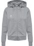 Hummel hmlGO 2.0 ZIP HOODIE WOMAN - grey melange