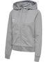 Hummel hmlGO 2.0 ZIP HOODIE WOMAN - grey melange