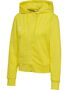 Hummel hmlGO 2.0 ZIP HOODIE WOMAN - blazing yellow