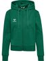 Hummel hmlGO 2.0 ZIP HOODIE WOMAN - evergreen