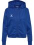 Hummel hmlGO 2.0 ZIP HOODIE WOMAN - true blue