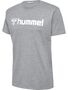 Hummel hmlGO 2.0 LOGO T-SHIRT S/S - grey melange