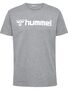 Hummel hmlGO 2.0 LOGO T-SHIRT S/S - grey melange